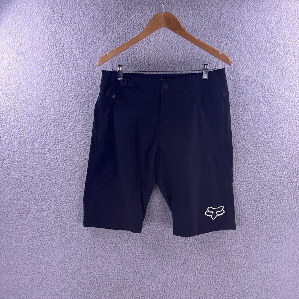 Fox Racing Ranger Mens Black MTB Cycling Shorts Size 32 Padded Liner